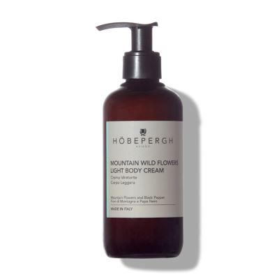 HOBEPERGH Crema Corpo Idratante Leggera Mountain Wild Flowers 500 ml